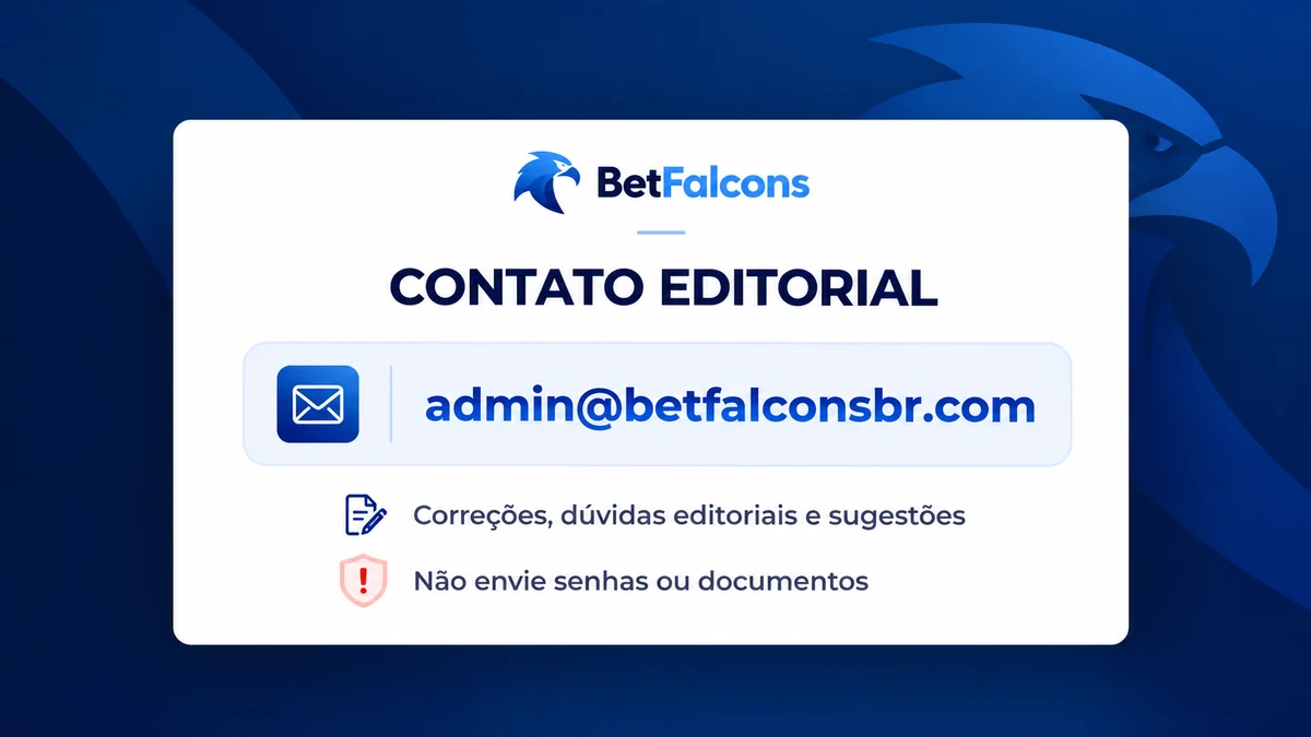 Contato da Redação BetFalcons